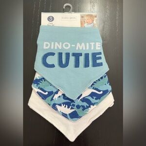 Dinosaur Bandanna Bibs
